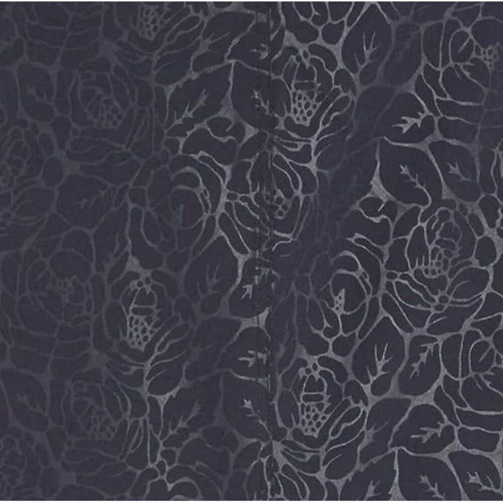 ORVIS Black Rose Embossed Print Mesh Inner Shorts Pull-On Travel Skort Size L - Picture 4 of 15